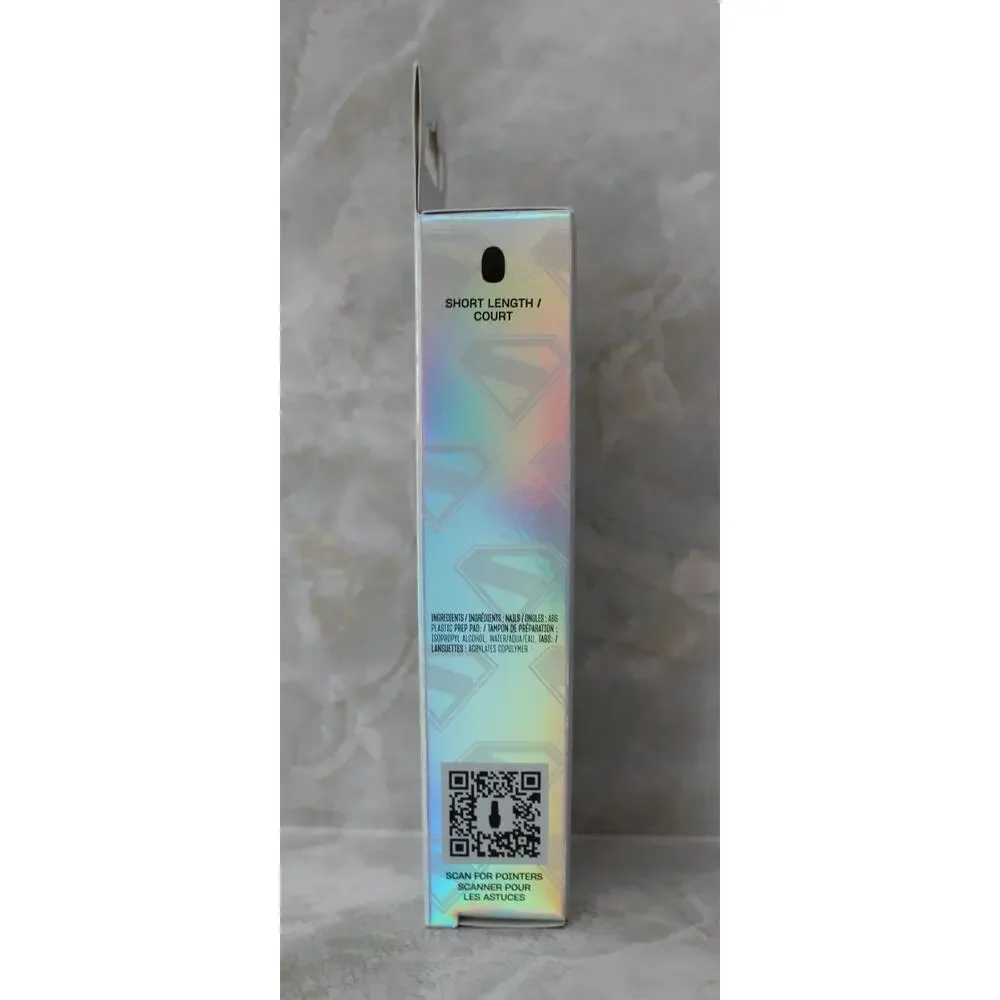 O.P.I Sticking Point Press On Nails She's a Hero Peel and Press Mani New